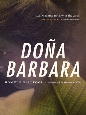 cover image of Doña Barbara